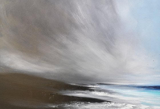 Come Rain or Shine - seascape, stunning, panoramic