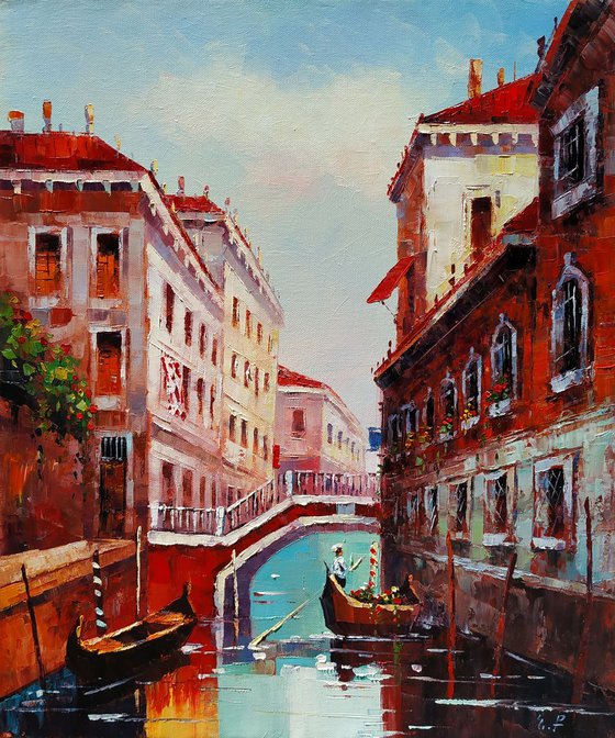 Venice(50x60cm, oil painting, ready to hang)