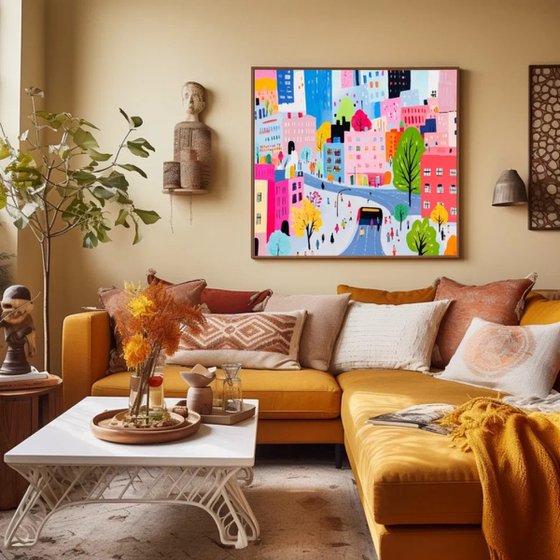 Golden Autumn Over Smolenskaya