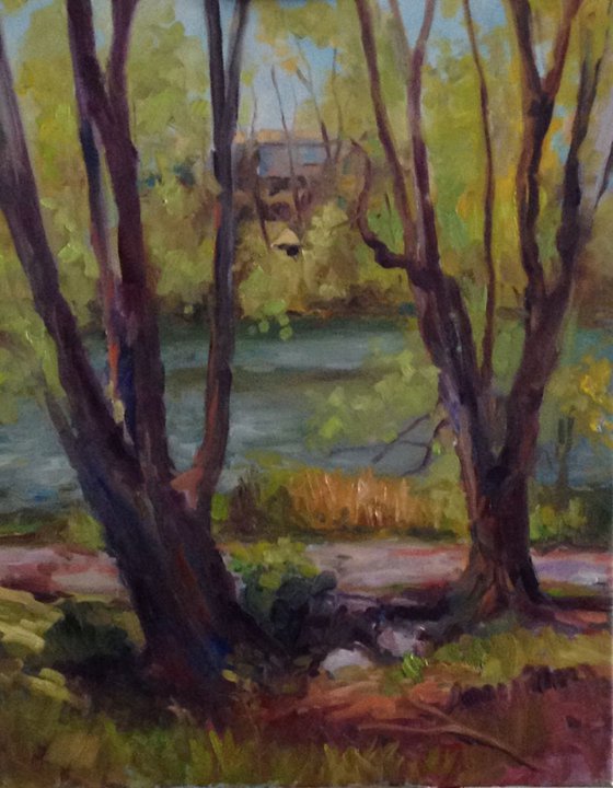 Spring in High Park (plenair)