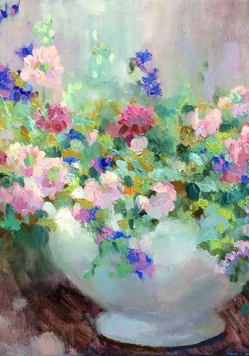 wildflowers by Svitlana Druzhko