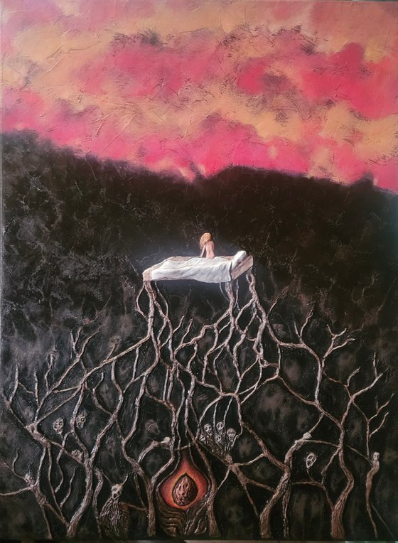 Grew through the night.