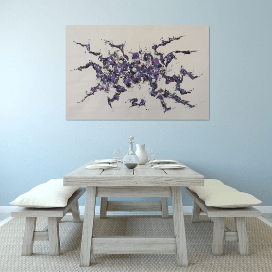 Purple Octopus by M.Y.