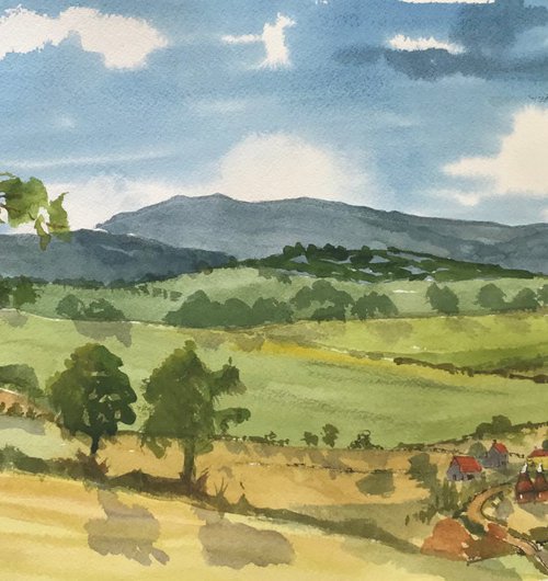 Across the Kentish Downs by Brian Tucker