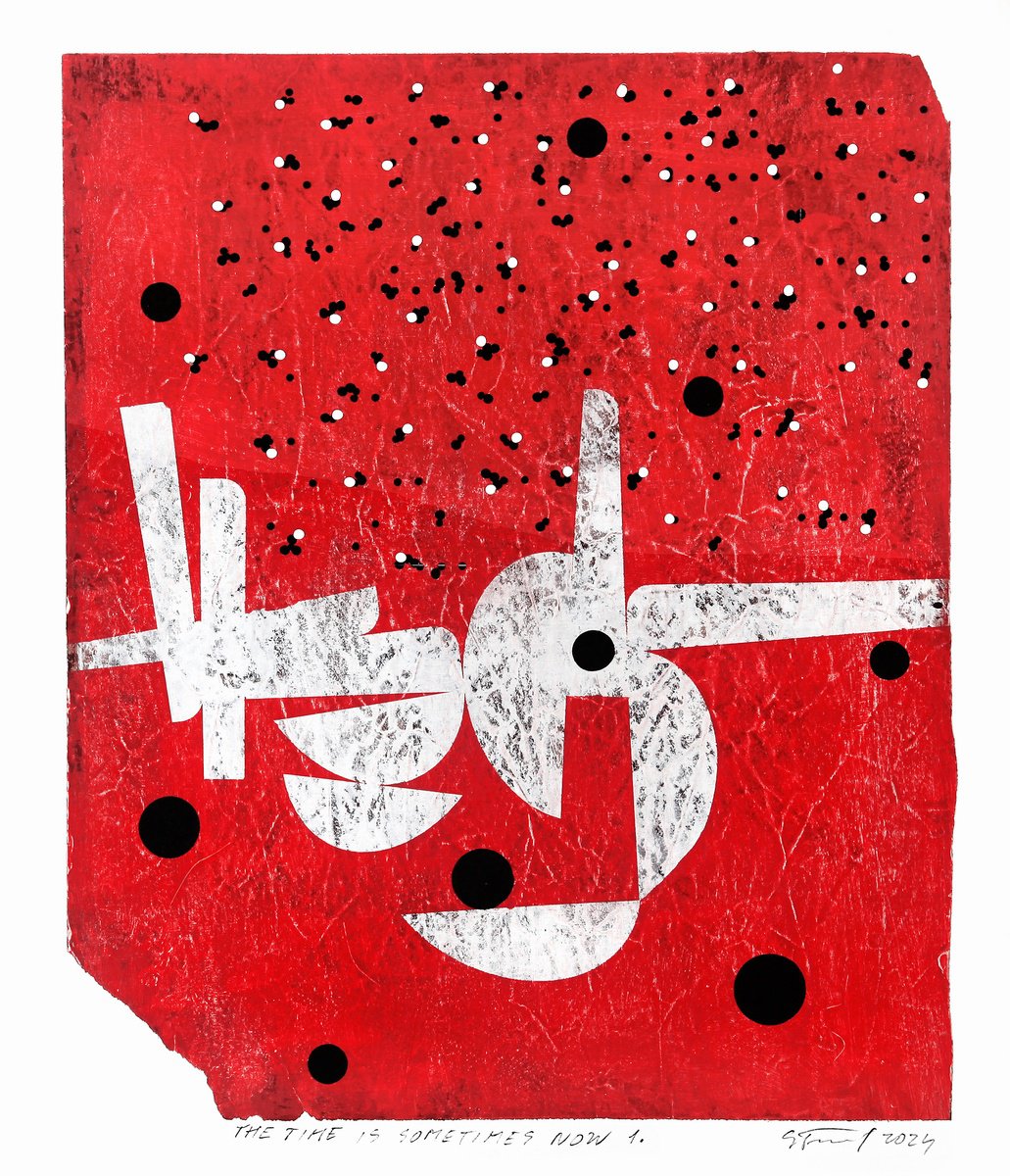 The Time Is Sometimes Now 2. By Petr Strnad, 18 X 22, Artwork For Sale On Artfinder