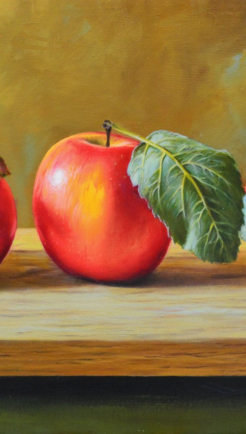 Still Life with Apples by Kolodyazhniy Sergey