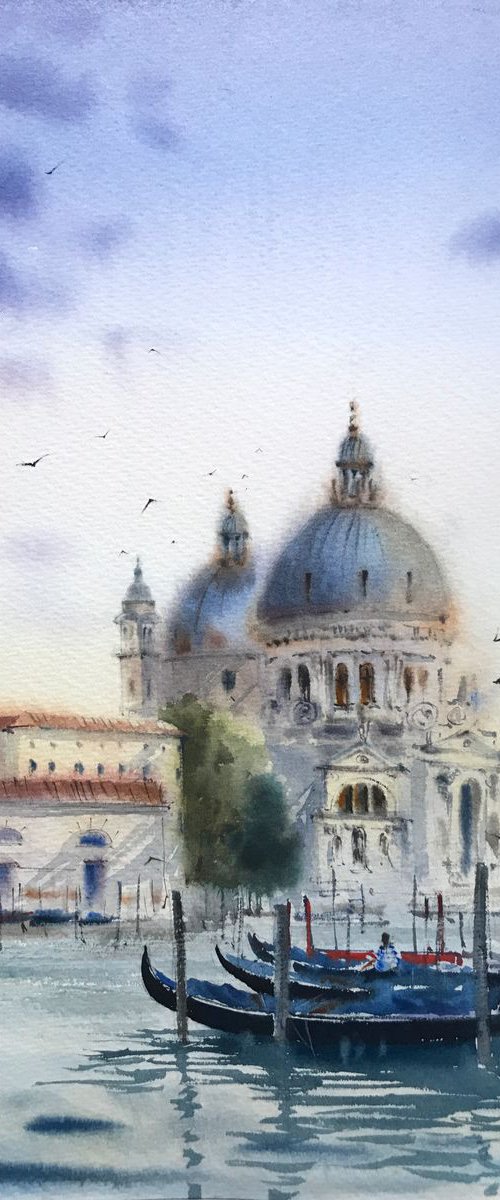 Santa Maria della Salute, Venice by Eugenia Gorbacheva