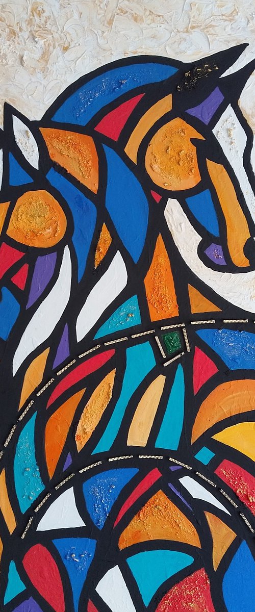 Golden Fragments of Time by Igor Kotnik Art