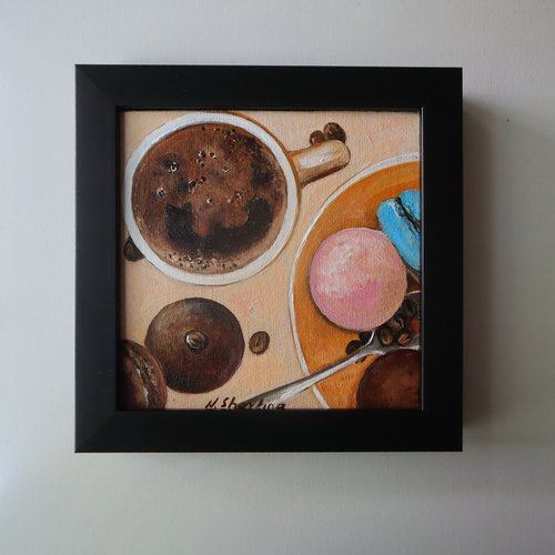 Coffee and Macaroons Dream by Natalia Shaykina