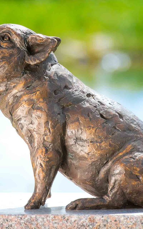 Sitting Piglet FB by Tanya Russell