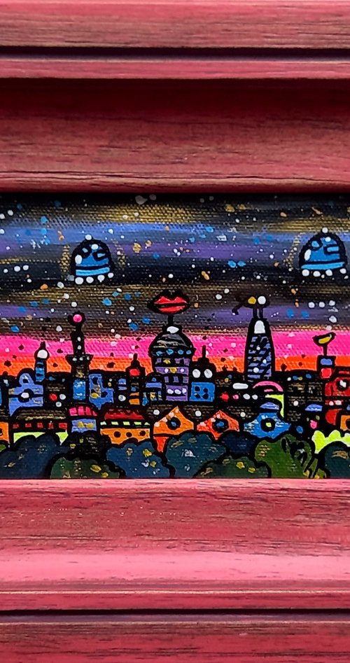 Vibrant Magical  London by Maria Luisa  Azzini