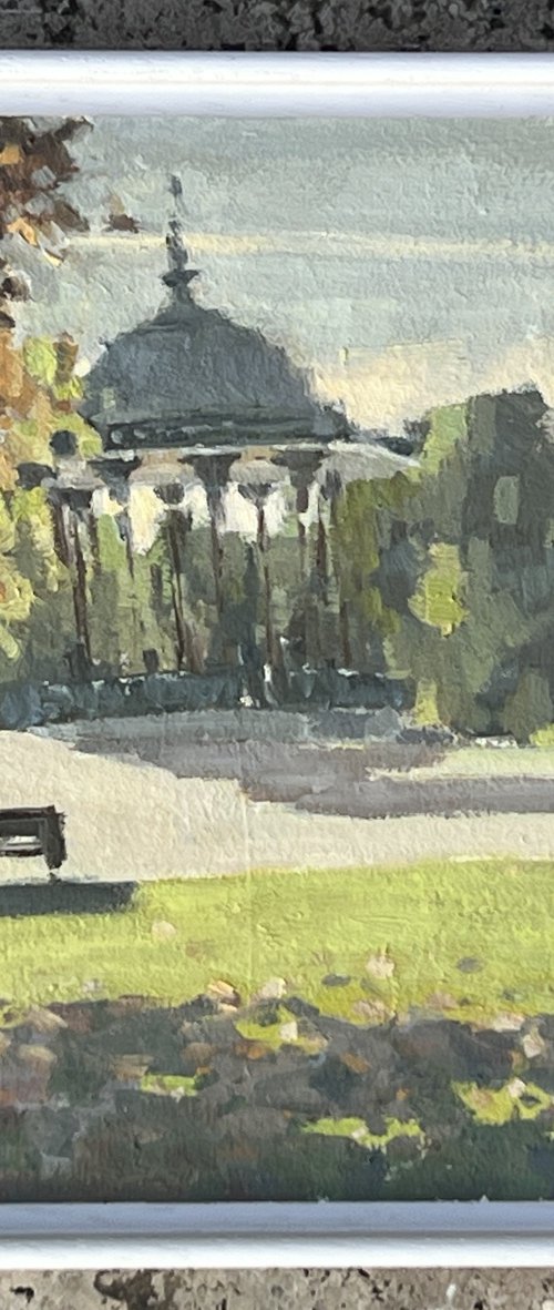 Clapham Common autumn by Louise Gillard