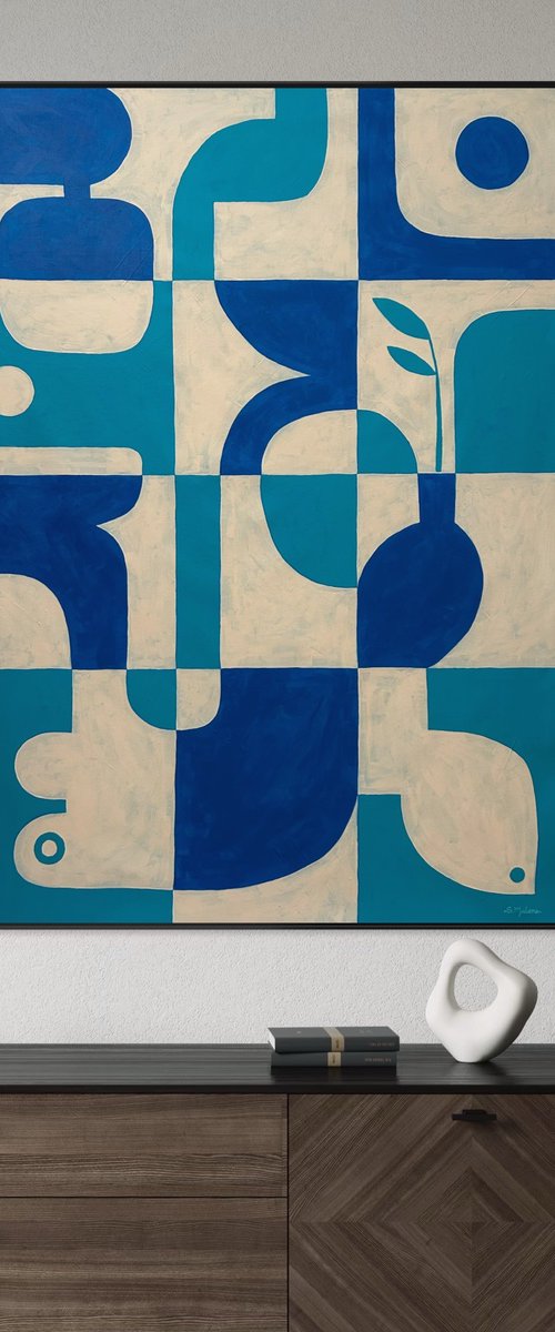 Between the Blues by Samantha Malone