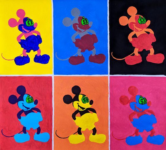 Six rich Mickey Mouse