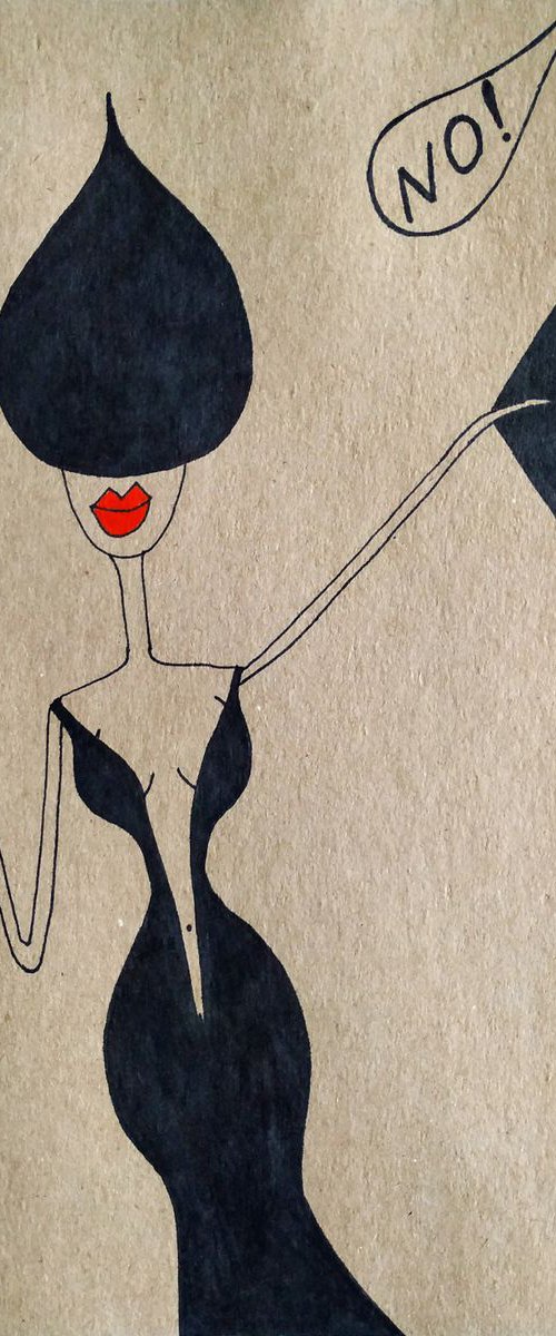 A sexist comic involving a mouse by Ann Zhuleva
