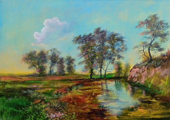 After Rain-figurative