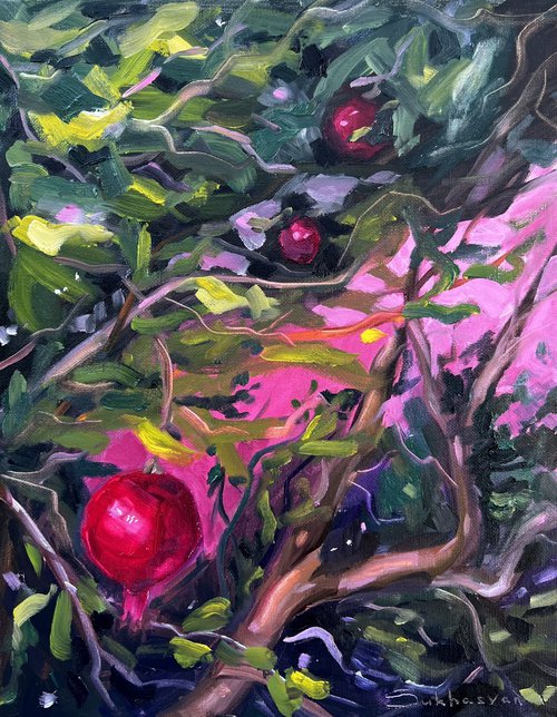 Pomegranate Tree by Victoria Sukhasyan