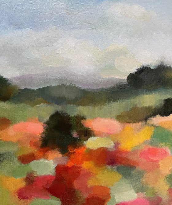 Summer Blooming Fields