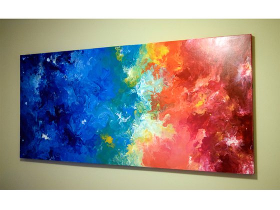 My Fantasies - Extra Large Abstract Painting