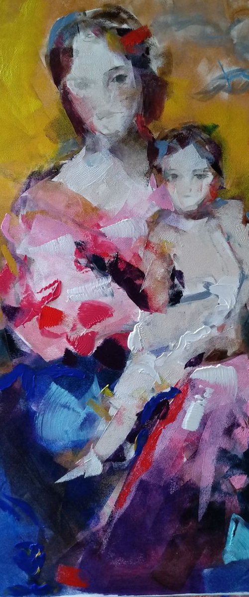 Madonna 22 by Marina Del Pozo