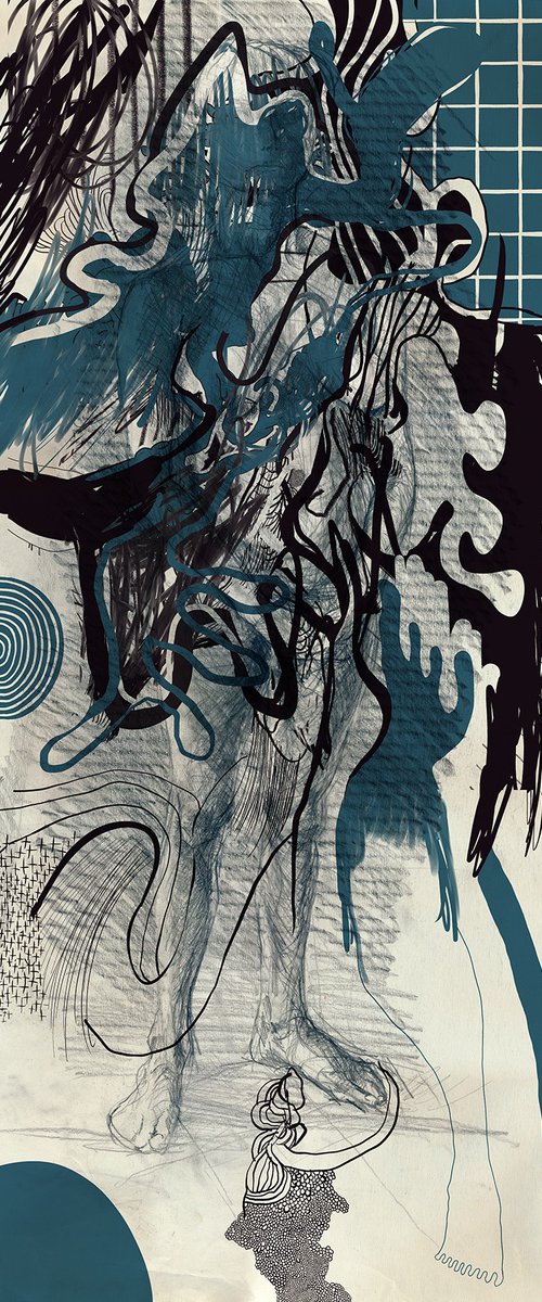 A Life Drawing by Alasdair Willis