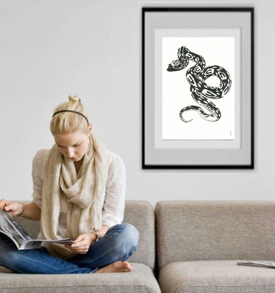 Snake I Animal Drawing