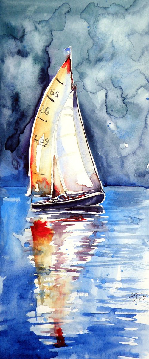 Great sailboat by Kovács Anna Brigitta