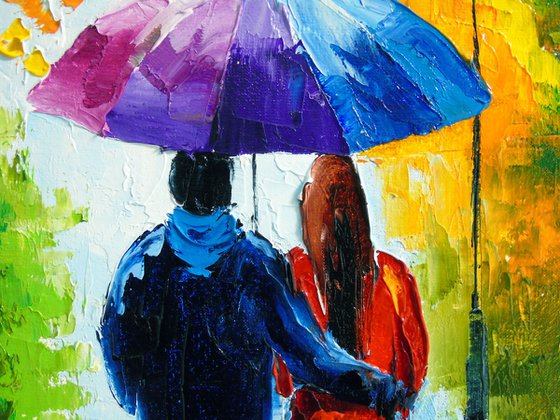 Autumn Romance in the Park