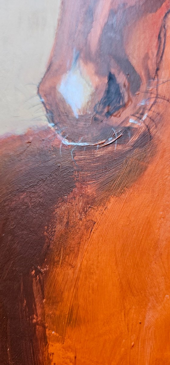 The horse of my chestnut heart