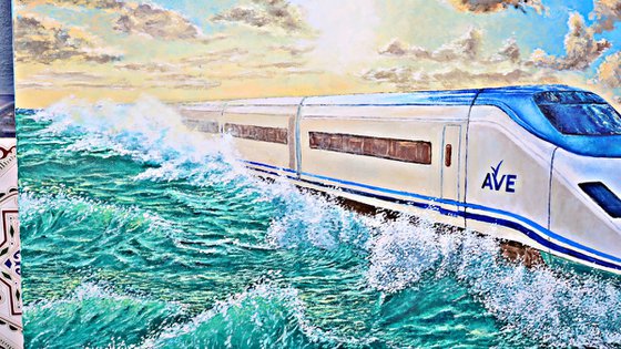 Tren AVE Transindico Sanghai  - La Azohia