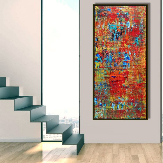 COLOURFULL  LIFE, XL, FRAMED