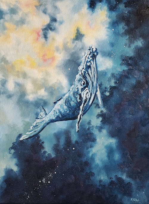 "What Lies Unseen" - Whales by Katrina Case