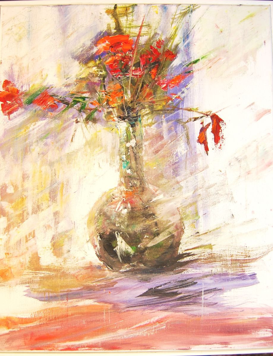 Flowers in abstract by Mikhail  Nikitsenka