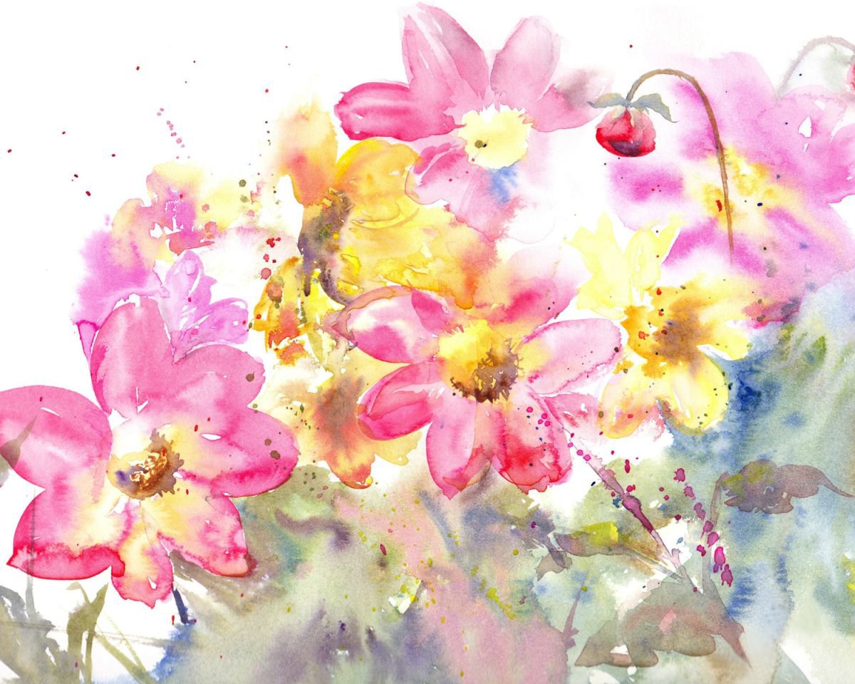 Summer Explosion 2 by Anjana Cawdell