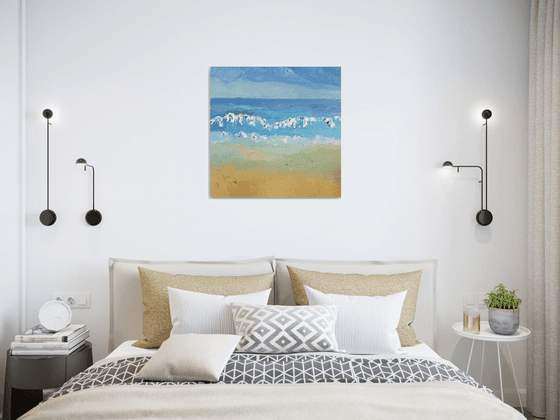 Crashing Wave on St Ives Beach