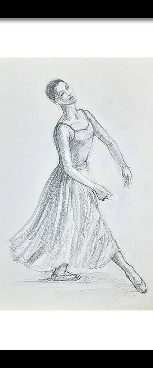 The Rehearsal - Ballerina 8 by Asha Shenoy