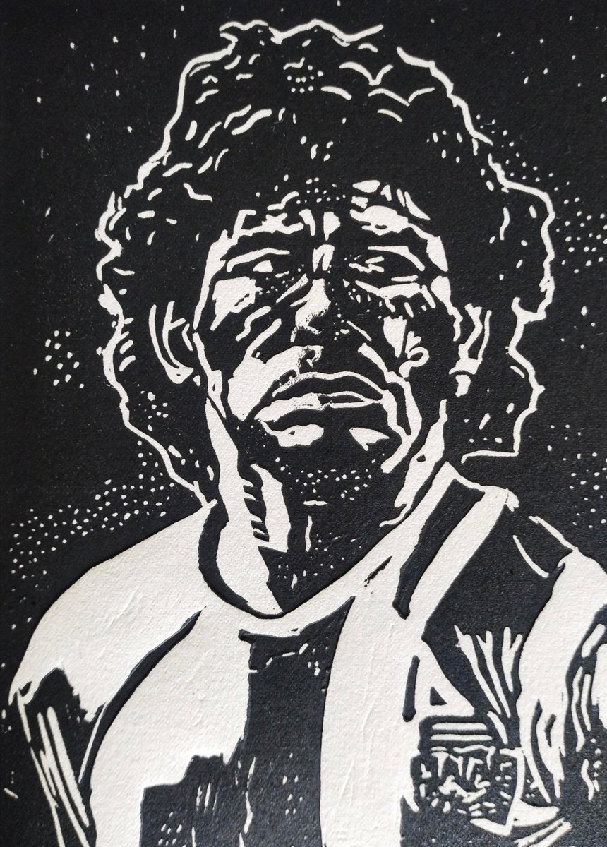 Diego Maradona by Mark James Murphy