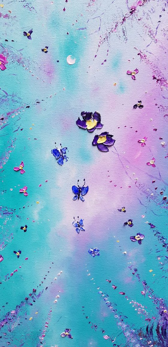 "Follow the Butterfly" - Flowers in Love