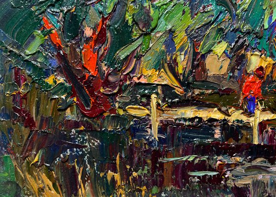 Willows by the river