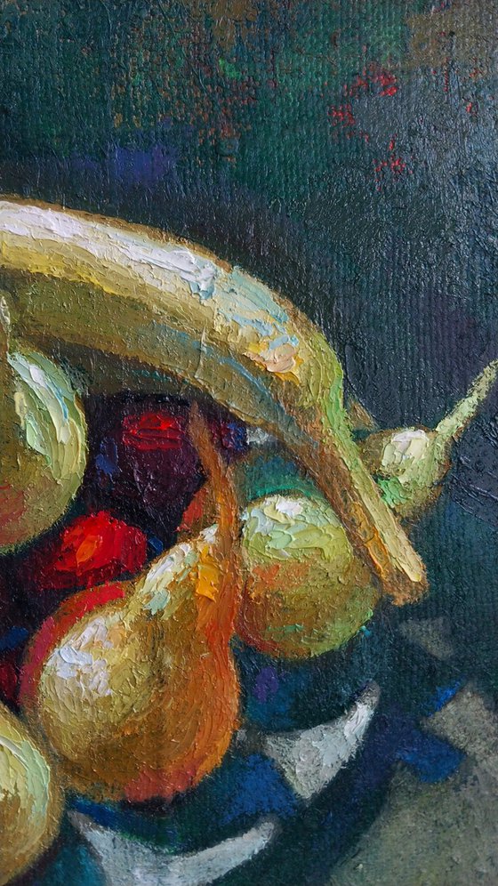 Bowl of Autumn Fruits