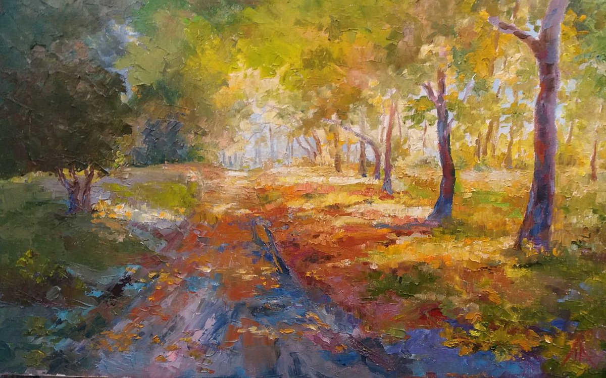 Early ?utumn By Liubov Ponomarova, 22 X 14, Artwork For Sale On Artfinder