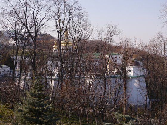 Spring in Kyiv-Pecherska Lavra