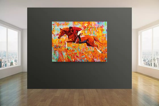 Show. Horses series.