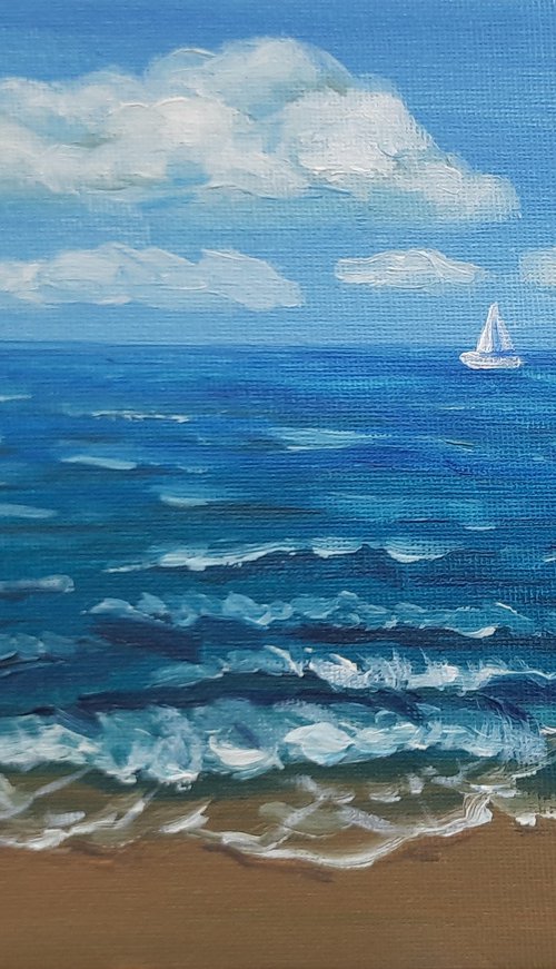 Summer Seascape by Julia Gogol