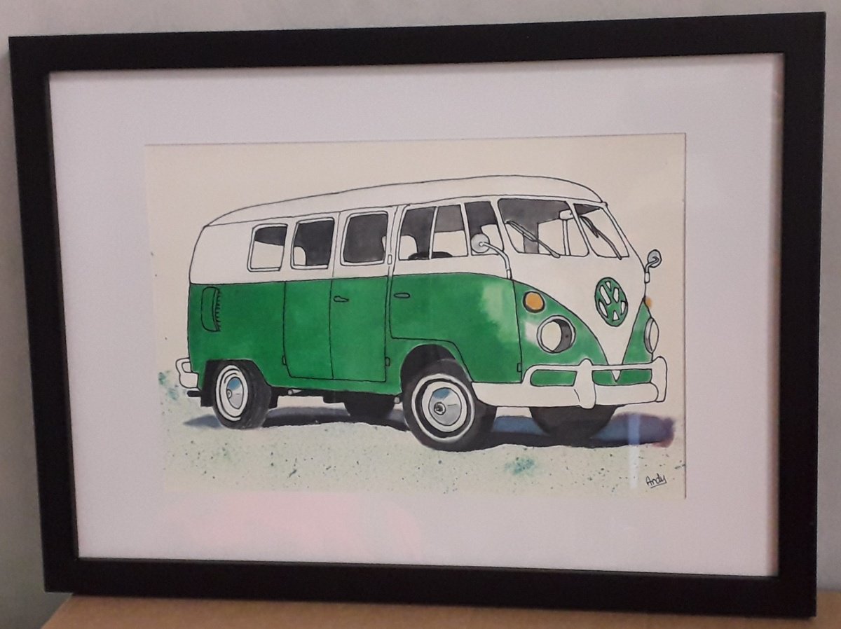 VW Campervan by Andy Scott