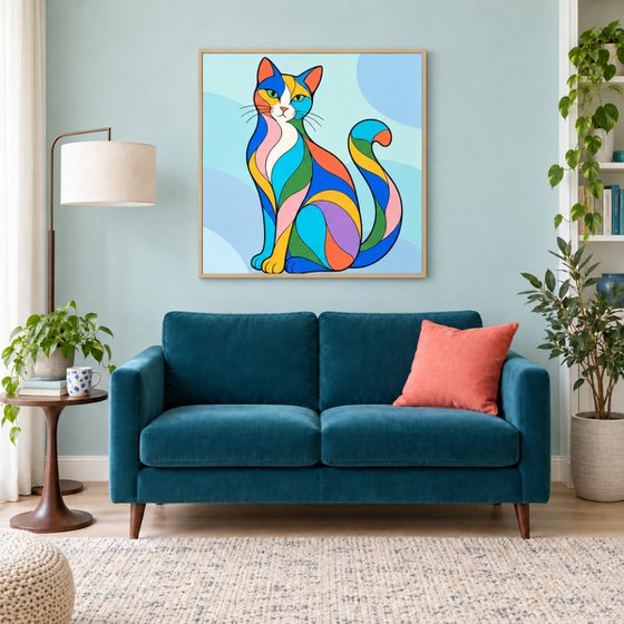 Vibrant Cat #03