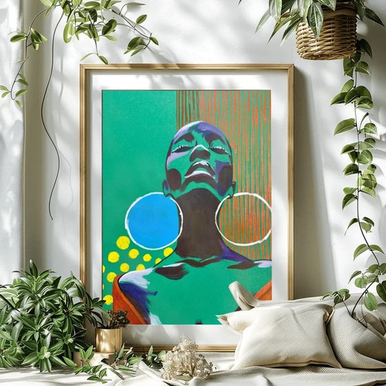 Bold Female Portrait
