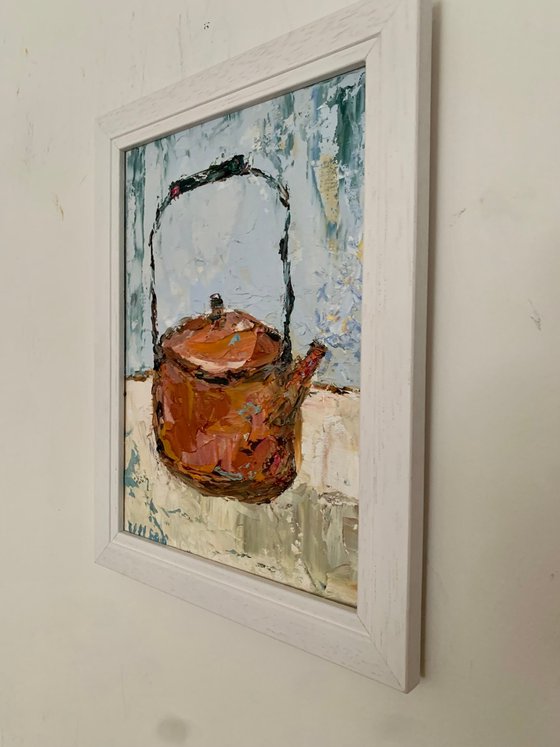 Still life with teapot