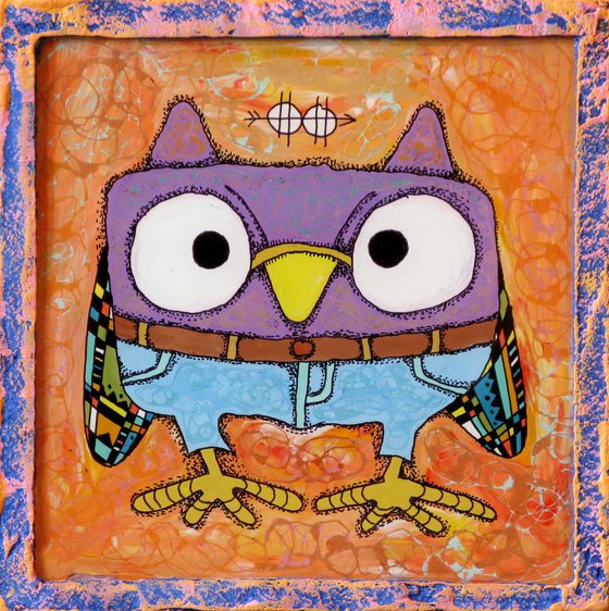 Owl in jeans #3