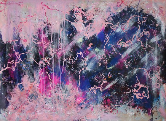 Abstraction. Spring Triumphs / Original Painting